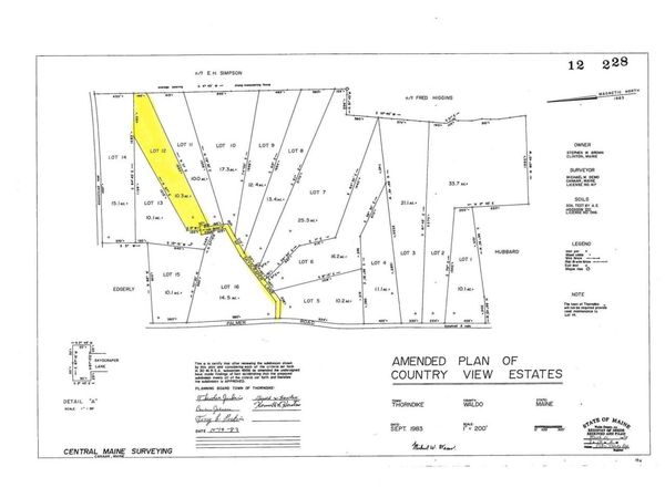 Lot 12 Moulton Hill Lane, Thorndike, ME 04986