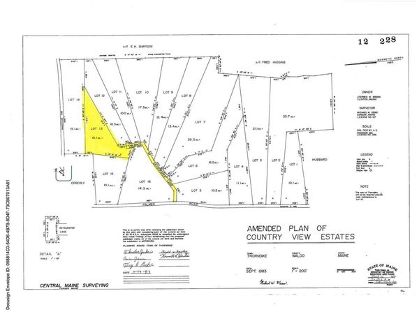 Lot 13 Moulton Hill Lane, Thorndike, ME 04986