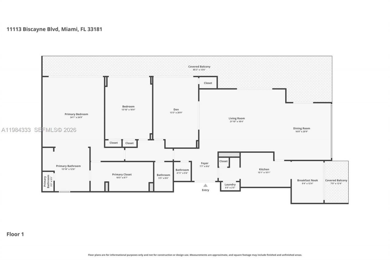 11113 Biscayne Blvd , Unit 1258, Miami, FL 33181 Photo