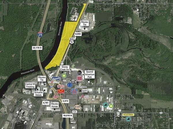 53.34 ac STATE HIGHWAY BUSINESS 51, Unit 53.34 acre, Rothschild, WI 54474