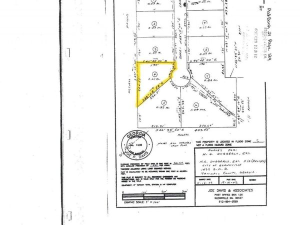 009 Barry Ln Lot # 4, Glennville, GA 30427