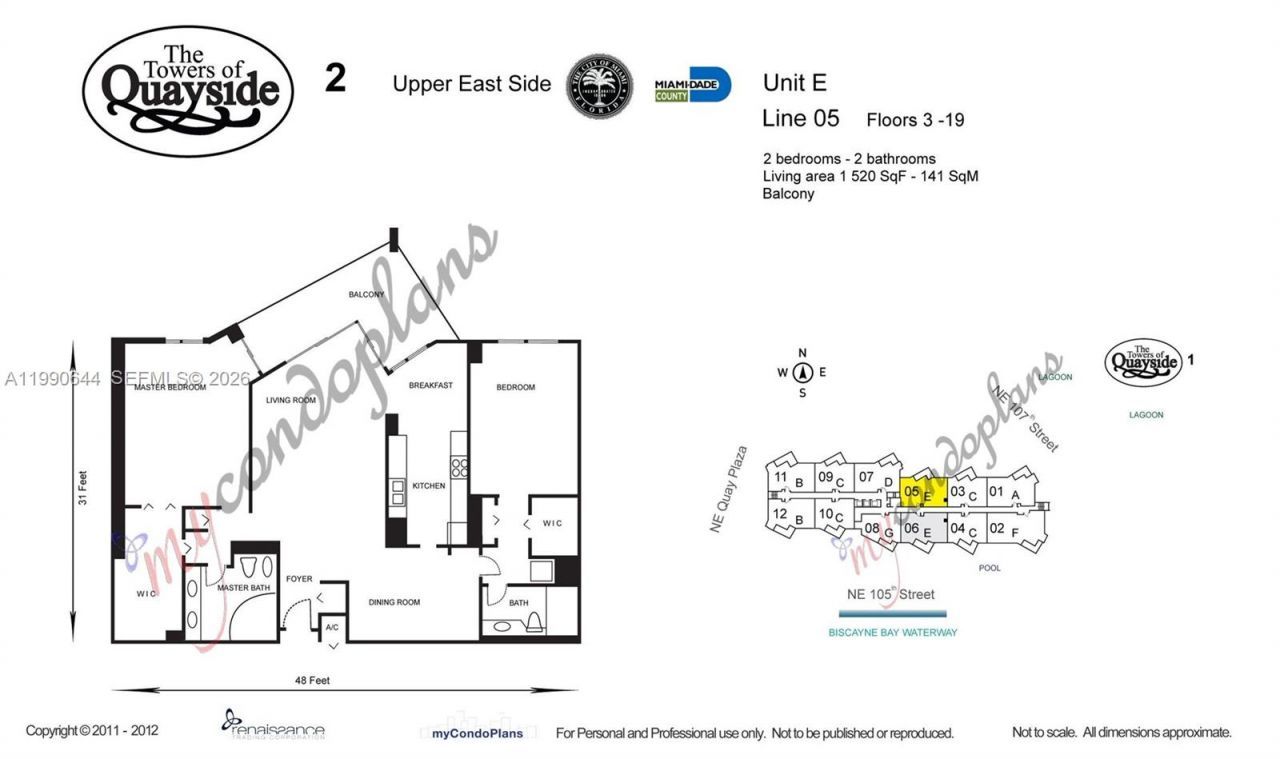 2000 Towerside Ter, Unit 1005, Miami, FL 33138 Photo