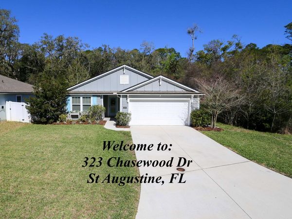 323 Chasewood Dr, St Augustine, FL 32095