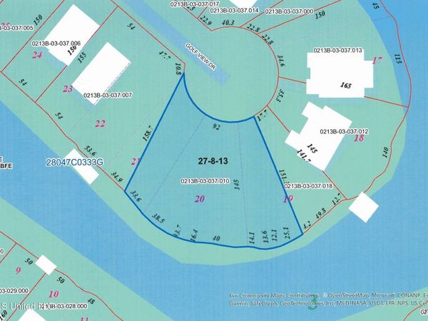 Golfview Drive, Pass Christian, MS 39571