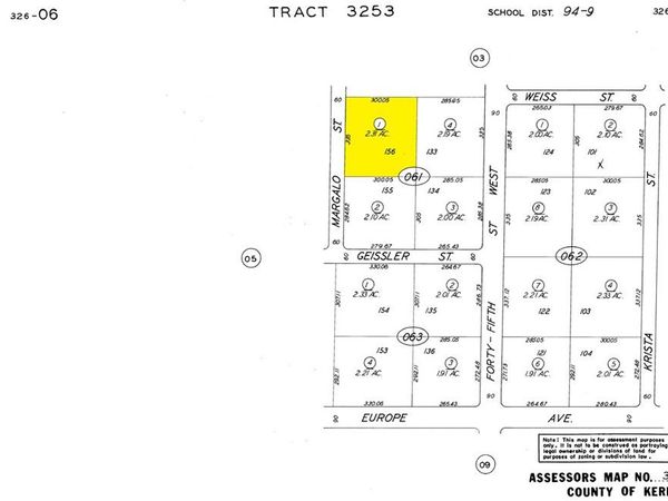 0 Margald St, Mojave, CA 93501