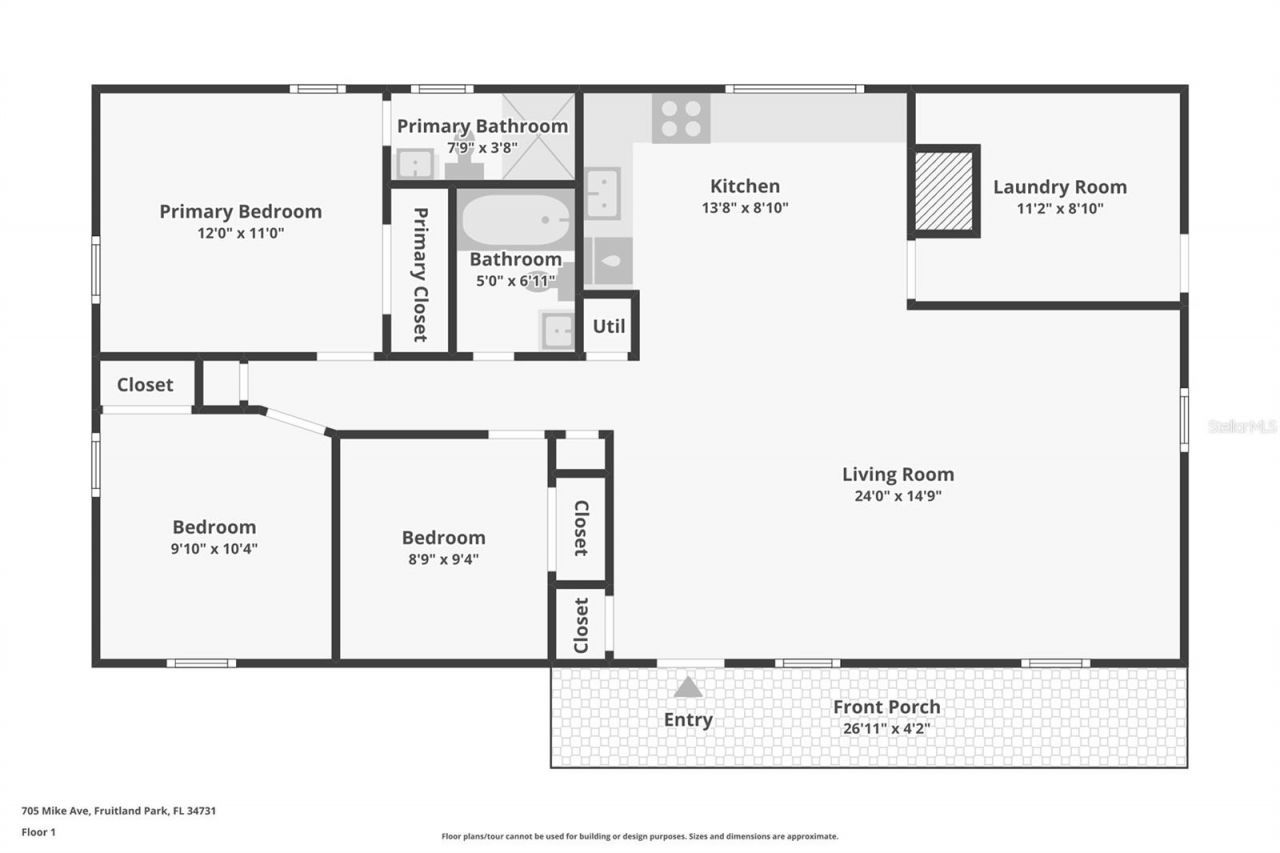 705 Mike Avenue , Fruitland Park, FL 34731