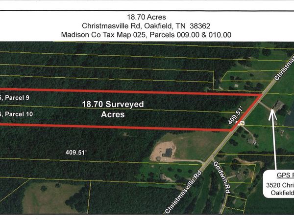 0 Christmasville Road , Jackson, TN 38305