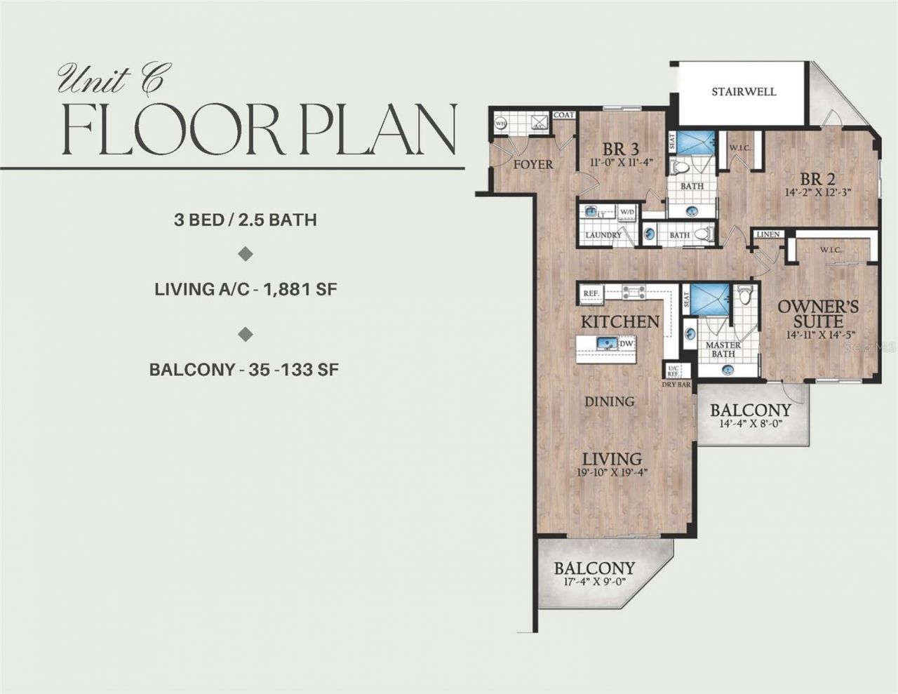 211 Skiff Point, Unit 3C, Clearwater, FL 33767 Photo