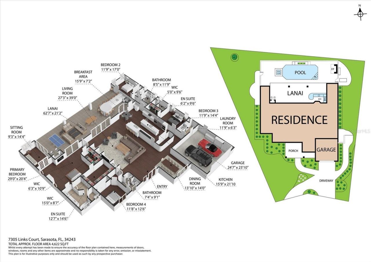 7305 Links Court, Sarasota, FL 34243 Photo