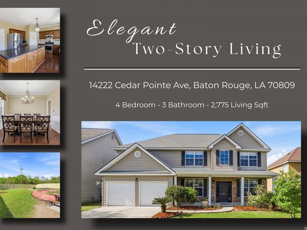 14222 Cedar Pointe Ave, Baton Rouge, LA 70809