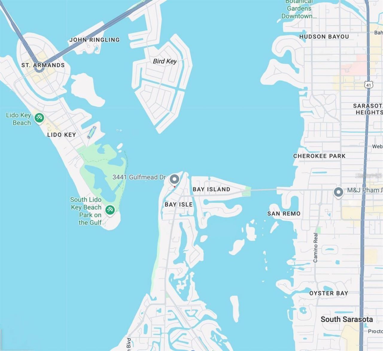 3441 Gulfmead Drive, Sarasota, FL 34242 Photo