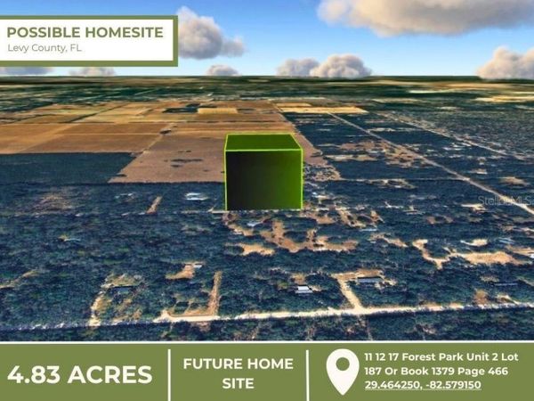 NE 88TH STREET , BRONSON, FL 32621