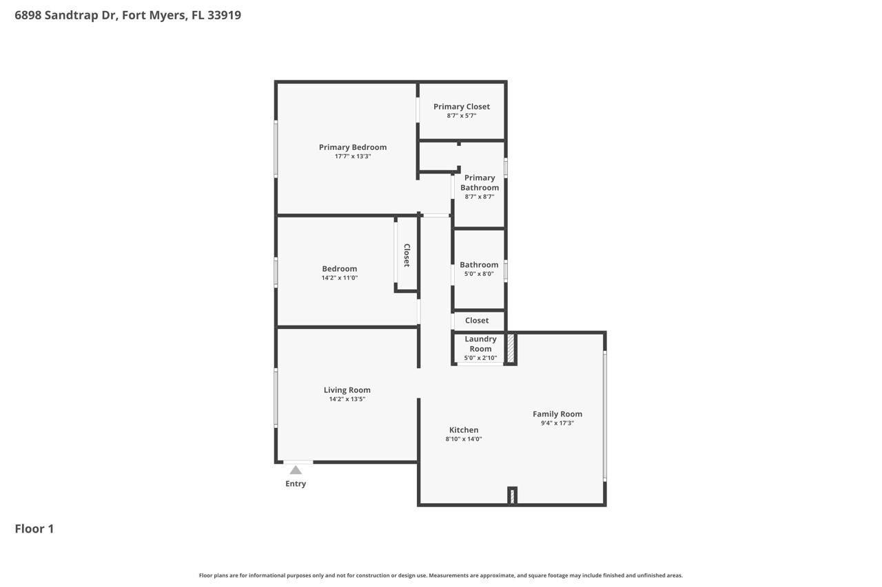 6898 Sandtrap Dr, Unit #1, Fort Myers, FL 33919 Photo