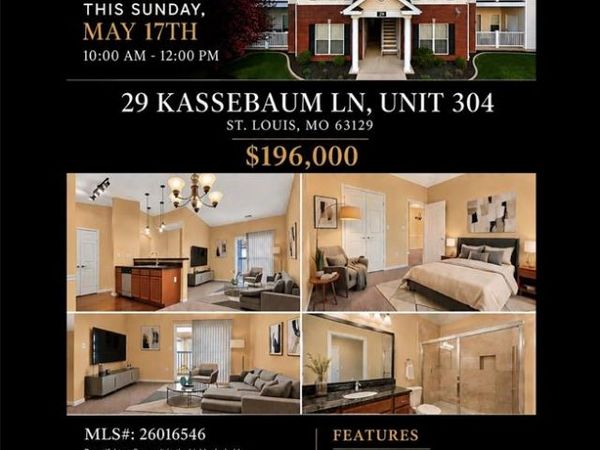 29 Kassebaum Lane, Unit 304, Unincorporated, MO 63129