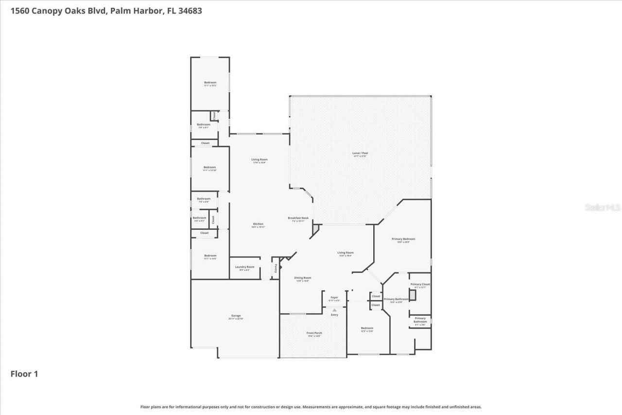 1560 Canopy Oaks Boulevard, Palm Harbor, FL 34683 Photo