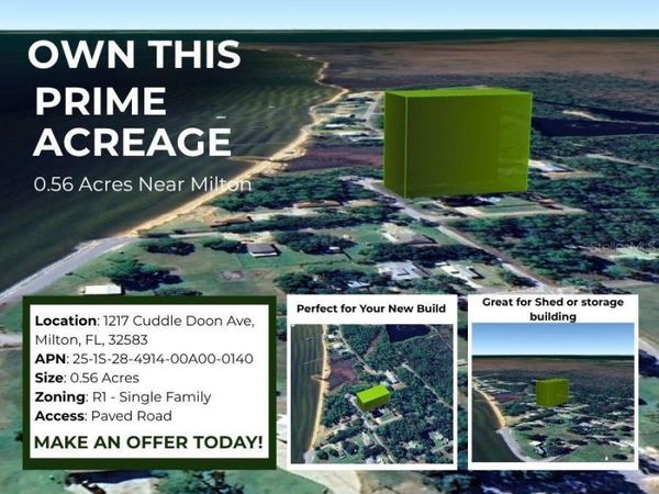 1217 CUDDLE DOON AVENUE , MILTON, FL 32583
