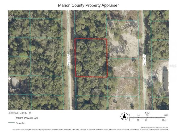 00000 NE 110TH COURT , FORT MC COY, FL 32134