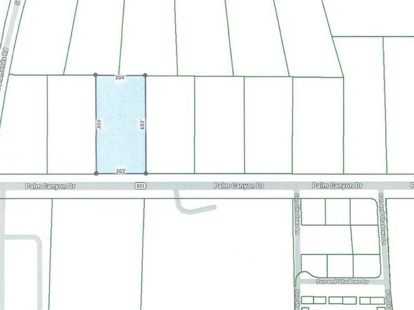 Palm Canyon Dr Lots 283 & 284, Borrego Springs, CA 92004