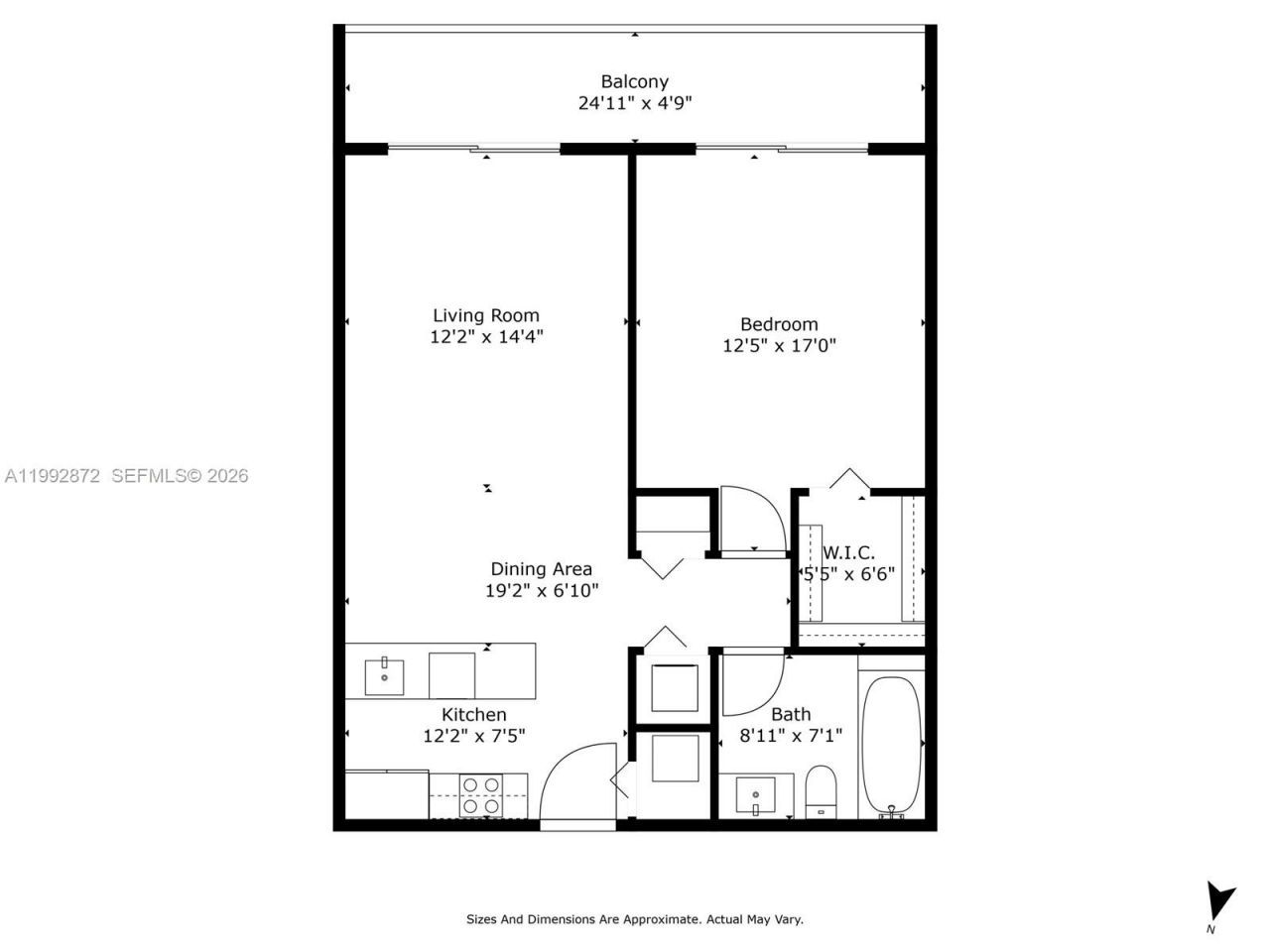 185 SW 7th St, Unit 3414, Miami, FL 33130 Photo