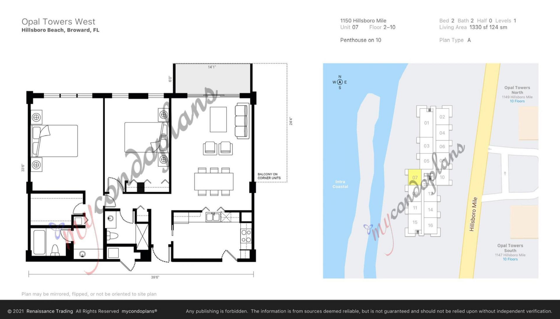 1150 Hillsboro Mile, Unit 207, Hillsboro Beach, FL 33062 Photo