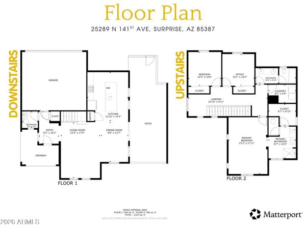 25289 N 141ST Avenue, Surprise, AZ 85387