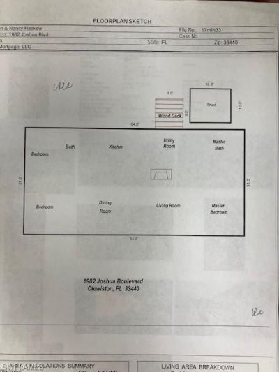 1982 Joshua Blvd , Clewiston, FL 33440 Photo