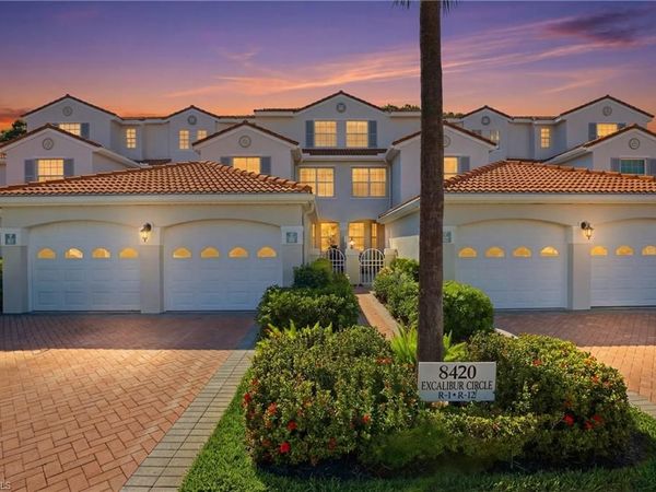 8420 Excalibur CIR , Unit R6, NAPLES, FL 34108