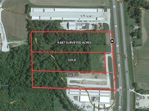 9 Ac W Outer Hwy 61 , Moscow Mills, MO 63362