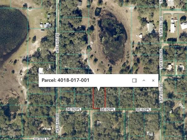 SE 92 PLACE , OCKLAWAHA, FL 32179