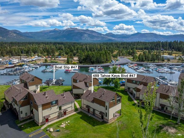 489 Tahoe Keys Boulevard, Unit 47, South Lake Tahoe, CA 96150