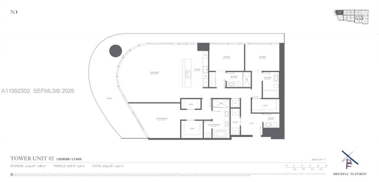 1000 Brickell Plz , Unit 3702, Miami, FL 33131 Photo