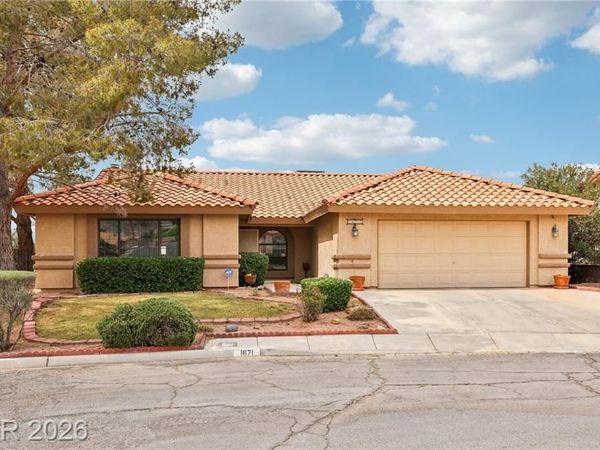 1671 Monterey Sunrise Drive, Las Vegas, NV 89156