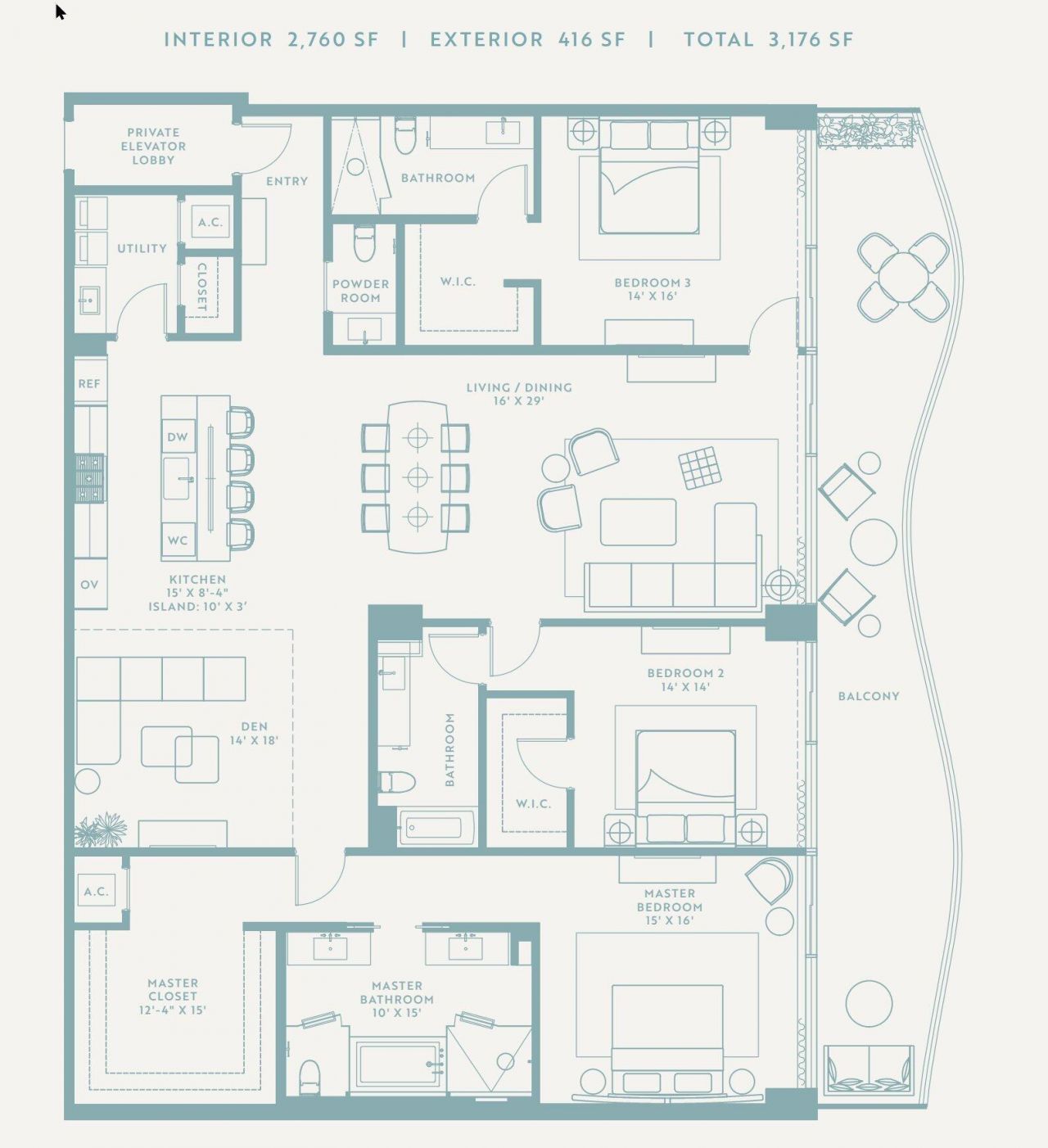 900 N Ocean Boulevard, Unit 802, Pompano Beach, FL 33062 Photo