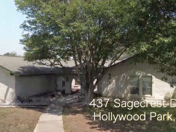 437 Sagecrest, Hollywood Park, TX 78232