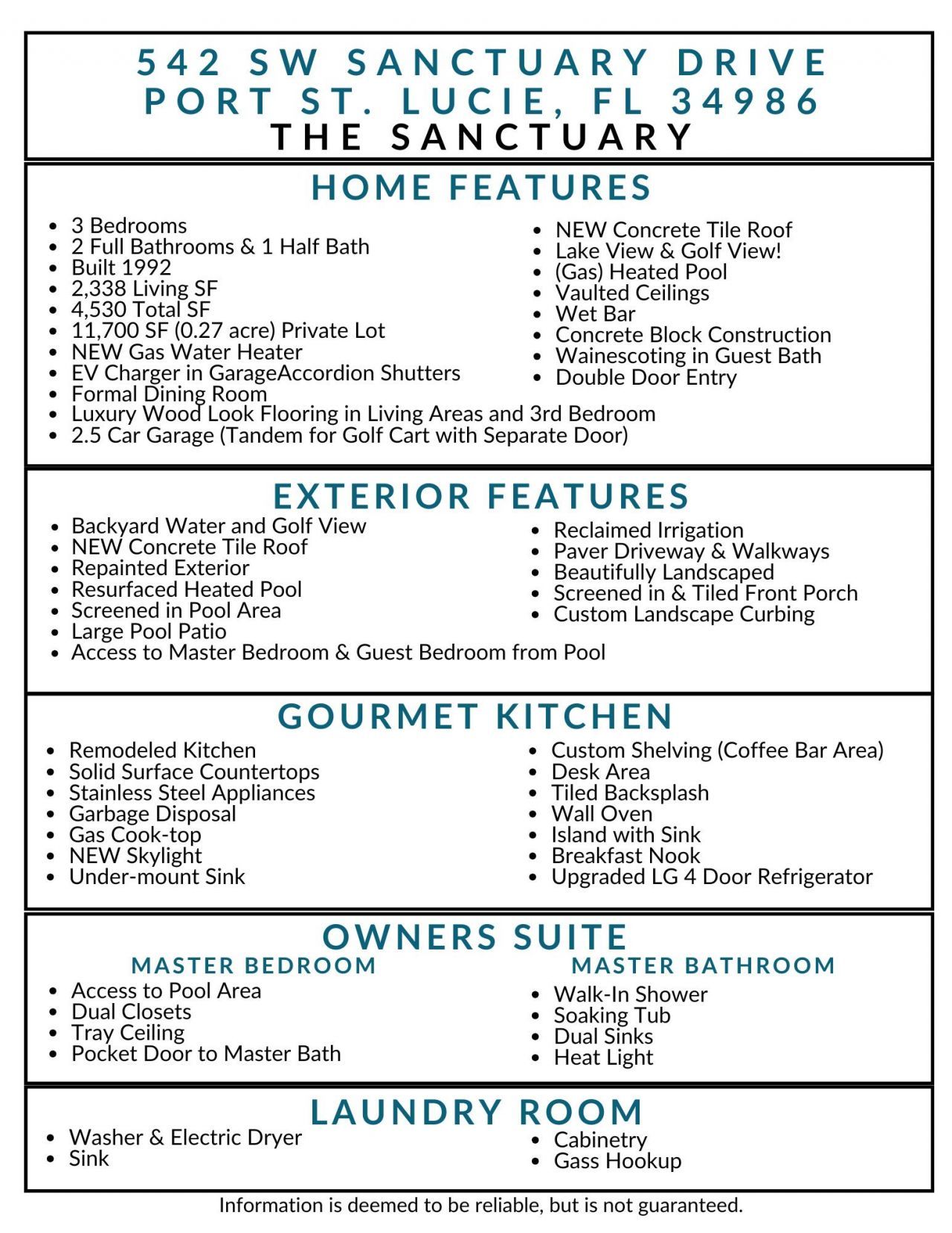 542 SW Sanctuary Drive, Port Saint Lucie, FL 34986 Photo