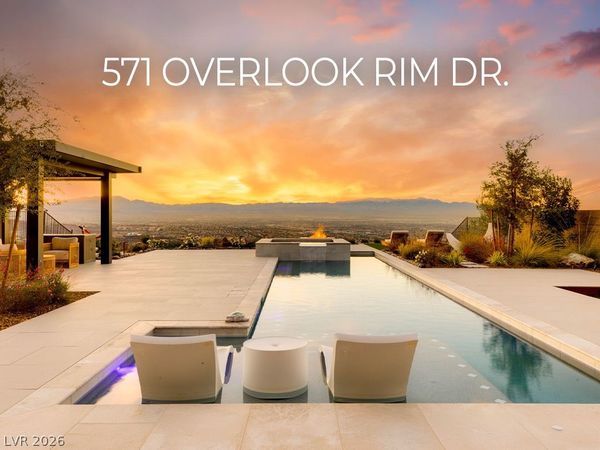 571 Overlook Rim Drive, Henderson, NV 89012