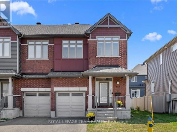 333 Tulum Crescent , Ottawa, ON K2S0V9