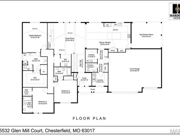 15532 Glen Mill Court, Chesterfield, MO 63017