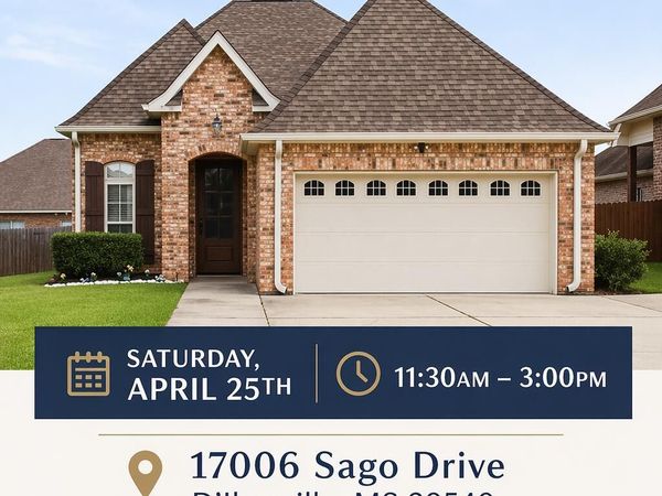 17006 Sago Drive, D'Iberville, MS 39540