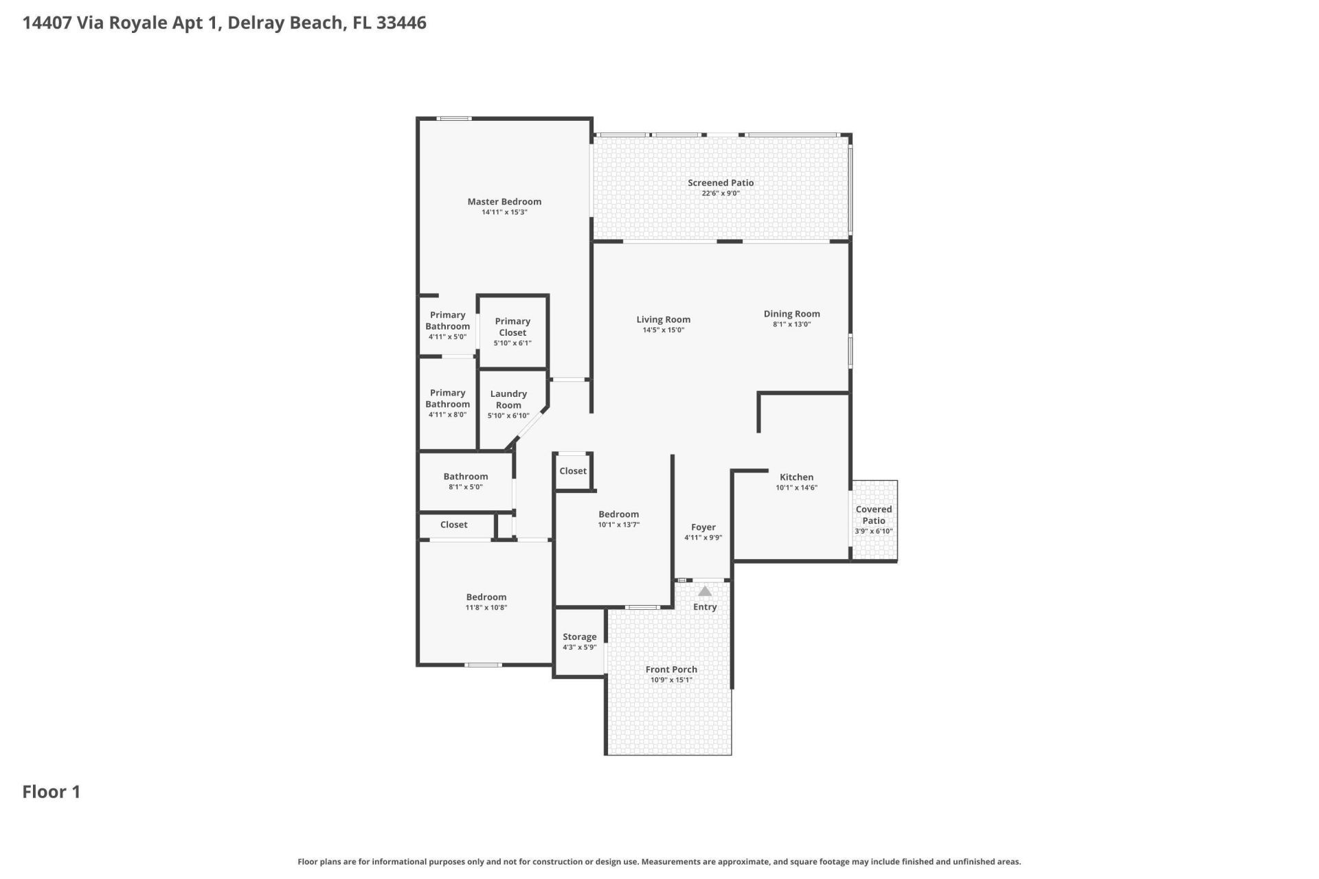 14407 Via Royale, Unit 1, Delray Beach, FL 33446 Photo