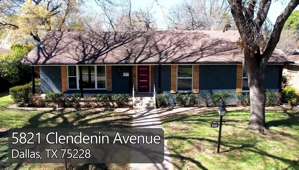 5821 Clendenin Avenue, Dallas, TX 75228 Main Photo