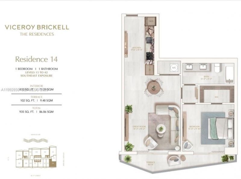 77 SE 5th Street, Unit 2914, Miami, FL 33131 Photo