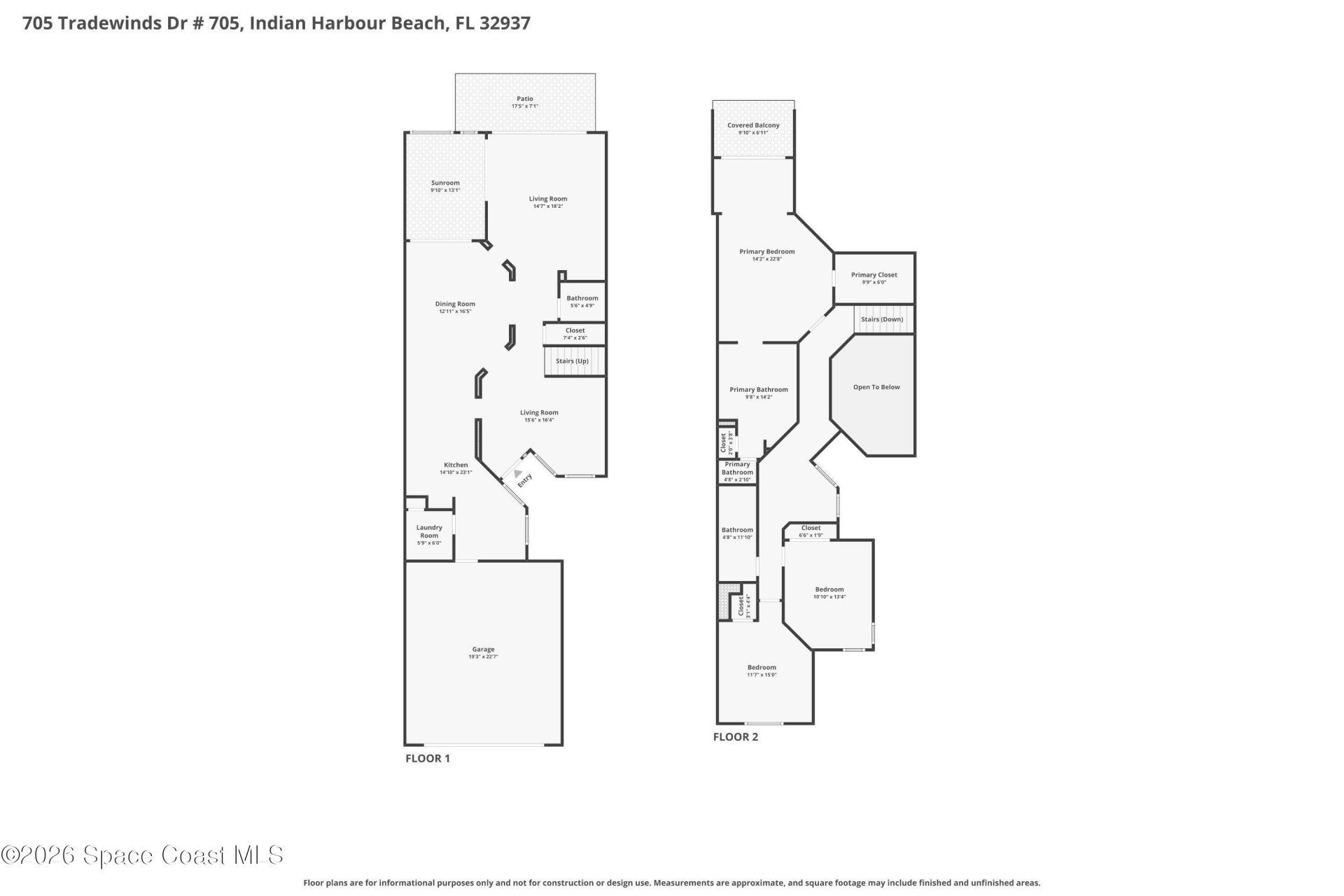 705 Tradewinds Dr. Drive, Unit 705, Indian Harbor Beach, FL 32937 Photo