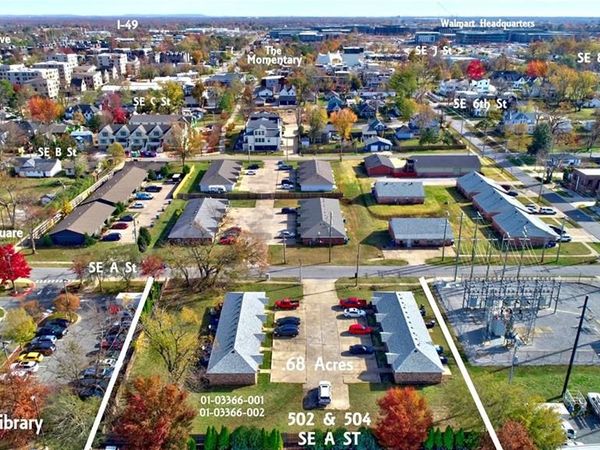 502 & 504 SE A Street , Bentonville, AR 72712