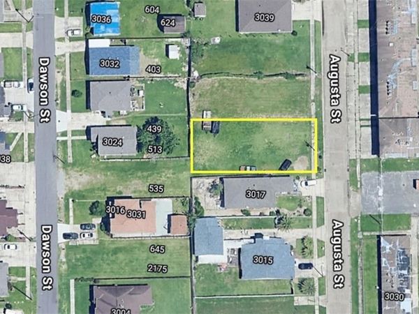 Lot 25 26 27 AUGUSTA Street, Kenner, LA 70065