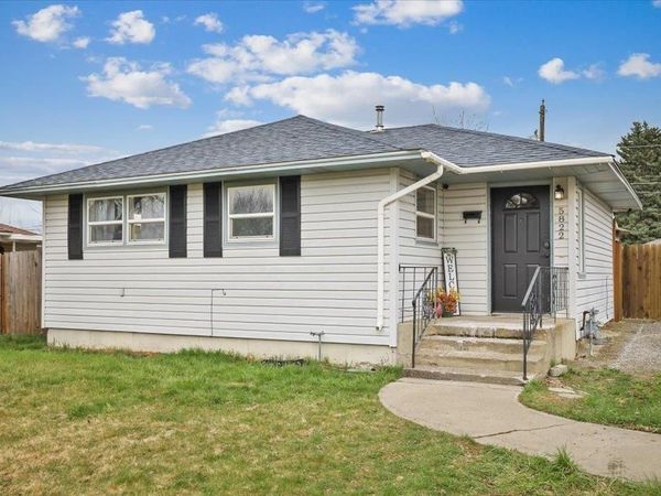 5822 N Elgin St, Spokane, WA 99205