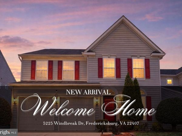 5225 WINDBREAK DRIVE, FREDERICKSBURG, VA 22407