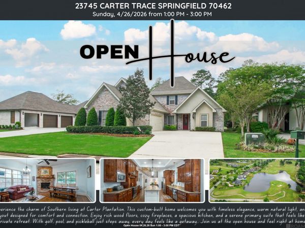 23745 Carter Trace, Springfield, LA 70462