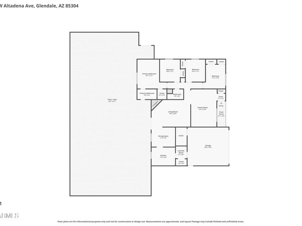 4732 W ALTADENA Avenue, Glendale, AZ 85304