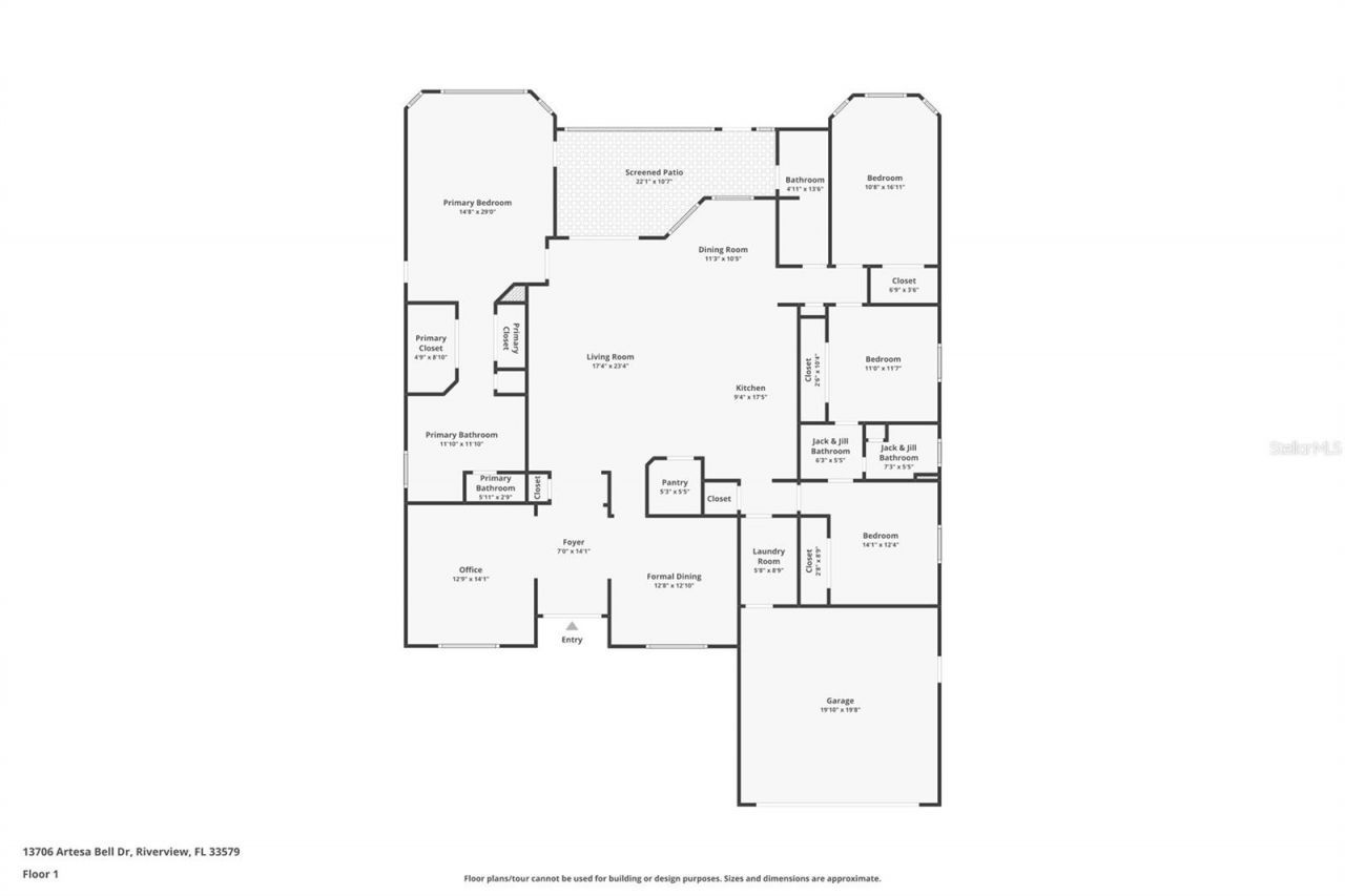 13706 Artesa Bell Drive , Riverview, FL 33579 Photo